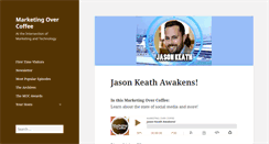 Desktop Screenshot of marketingovercoffee.com